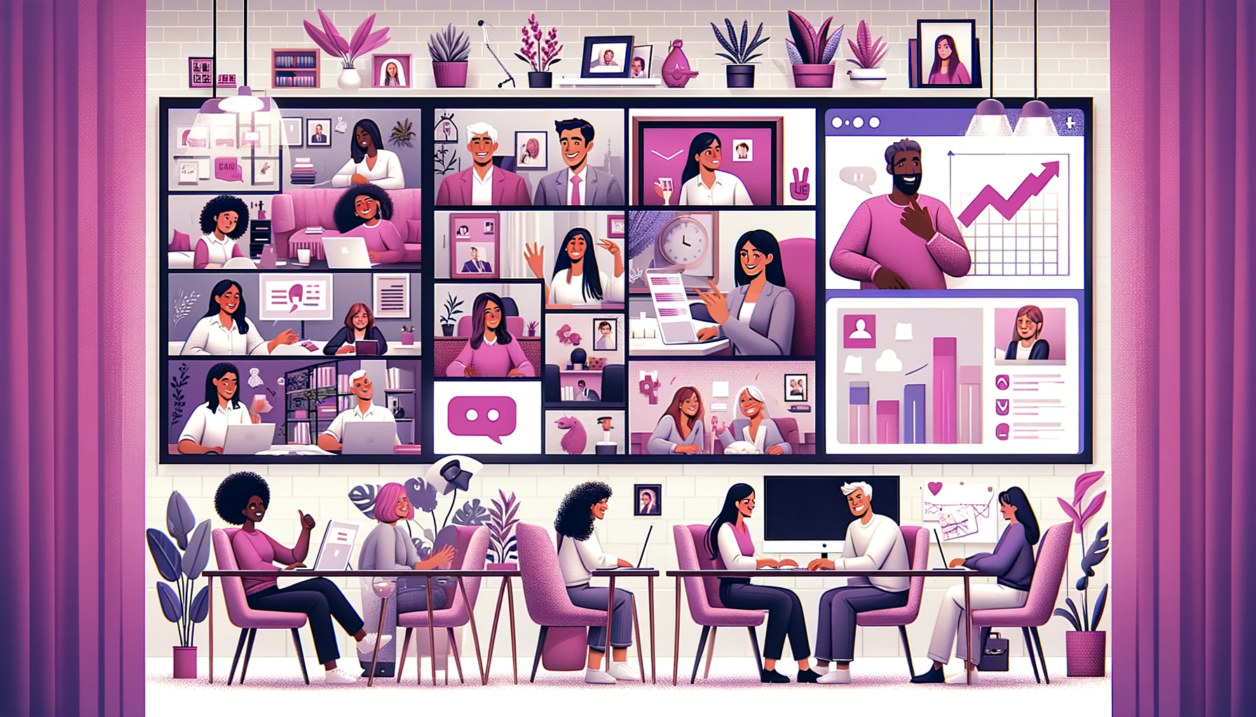 Team cohesion as a challenge of virtual teams