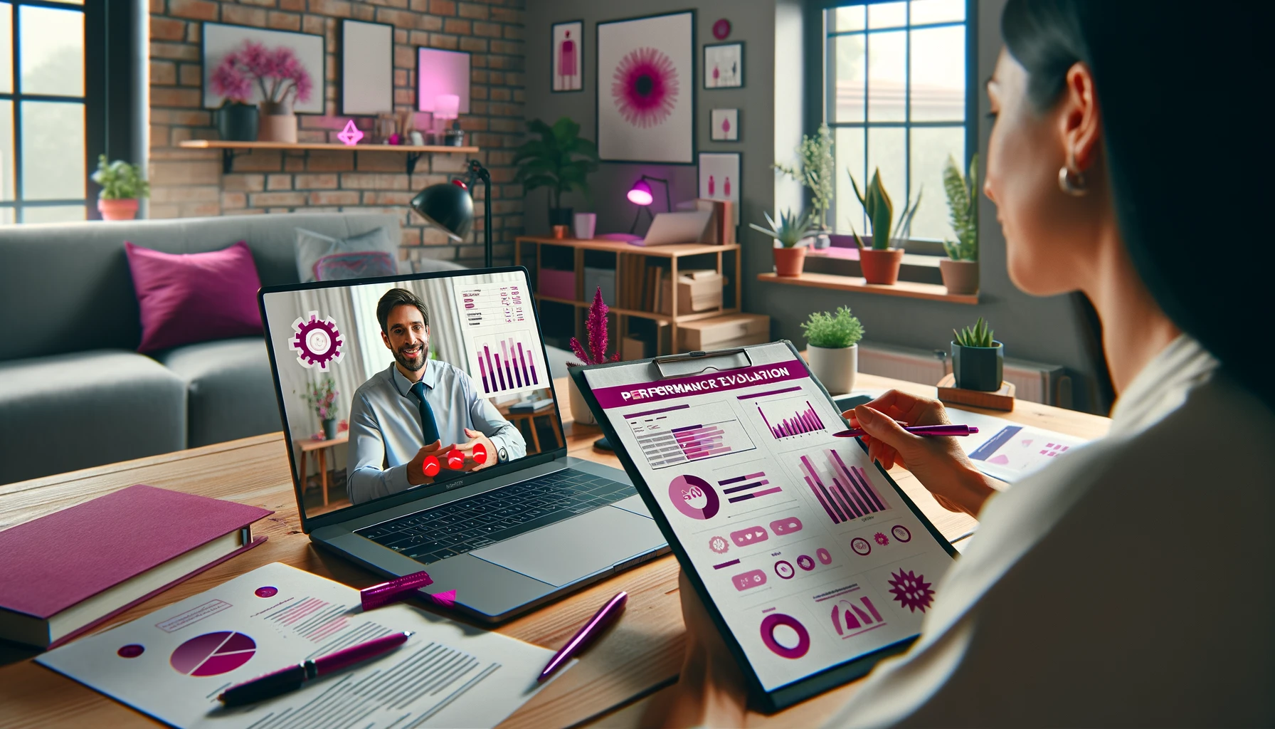 remote employee performance evaluation