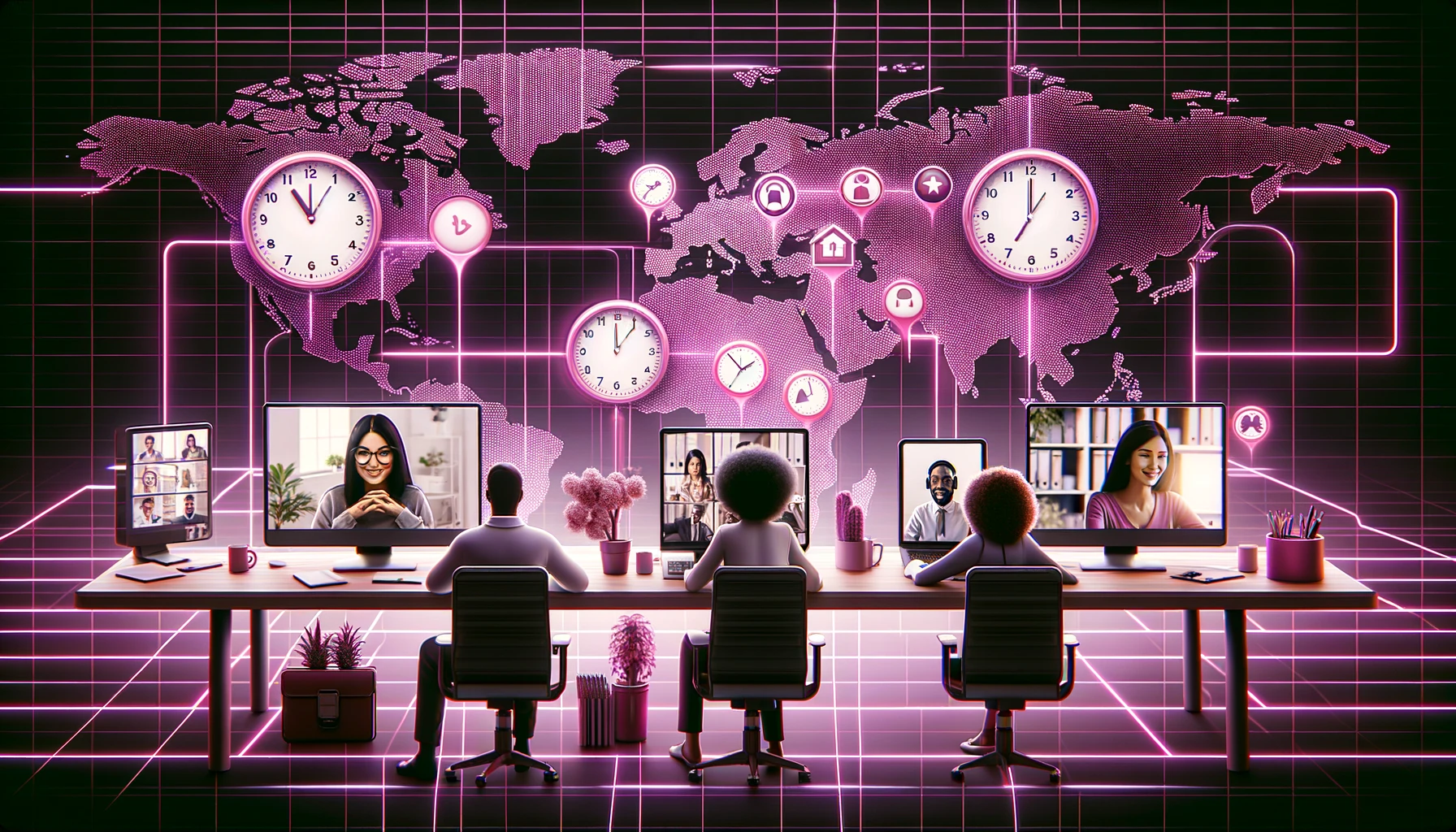 time zone management in remote work teams