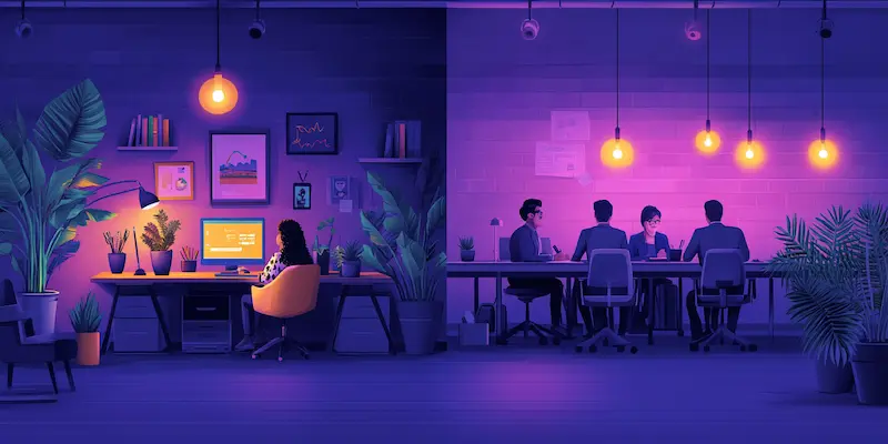 Virtual Latinos community of remote professionals