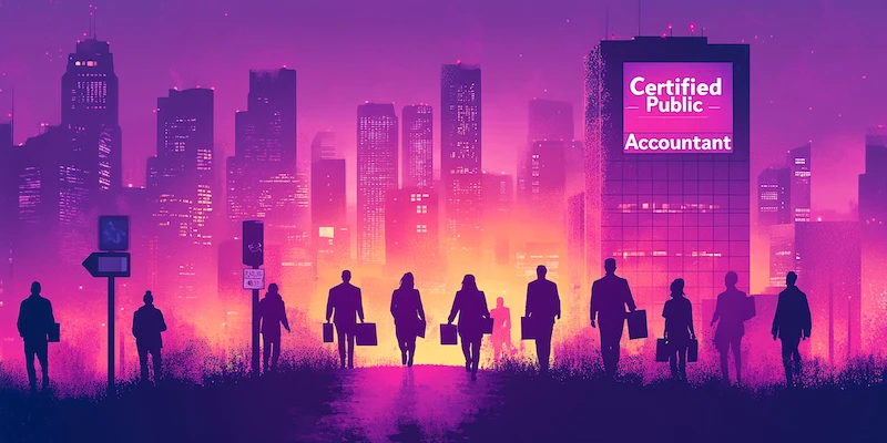 Career path from basic accounting to Certified Public Accountant 