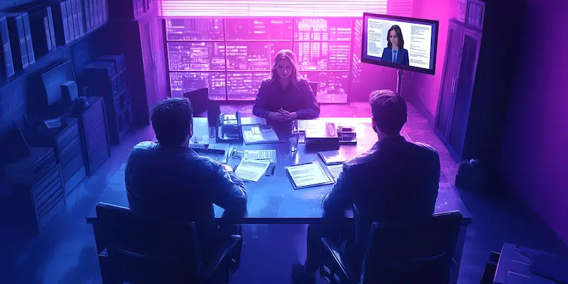 Attorneys focusing on client strategy while a Virtual Legal Assistant manages administrative case coordination.