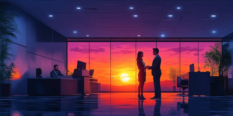Lawyer delivering high-quality client service while growing a successful, technology-driven law firm