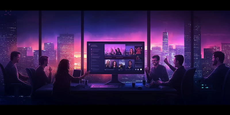 Remote outsourced team collaborating with business leaders to support scalable growth and long-term success