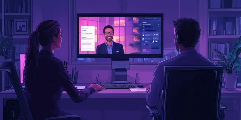 Boutique law firm partner collaborating