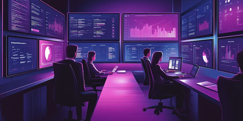 Law firm team using legal technology and virtual assistants to scale operations