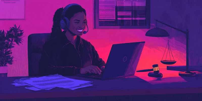 Virtual legal assistant answering questions for managing partners at law firms