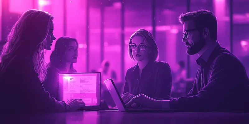 Law firm attorneys and a virtual legal admin team collaborating efficiently after improving legal administrative support and workflow performance.