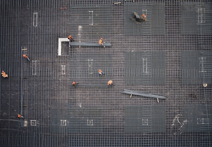 men working in construction