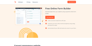HubSpot's Online Form Builder