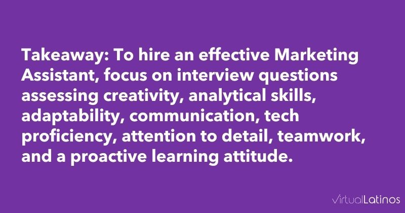 Key Qualities to Look for in a Marketing Assistant