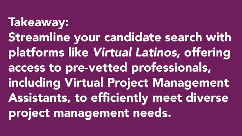 Virtual Project Management Assistants