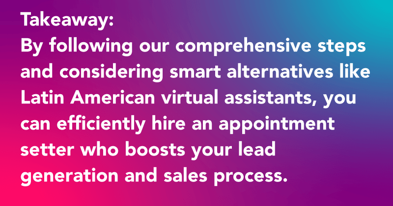 virtual appointment setter