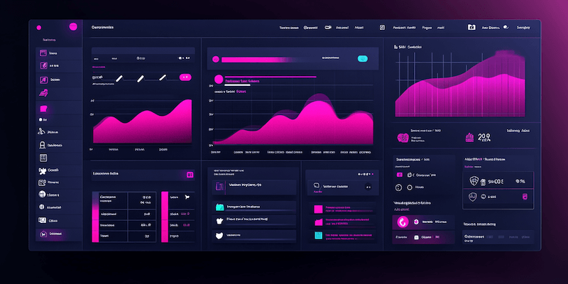 Dashboard for social media customer service software