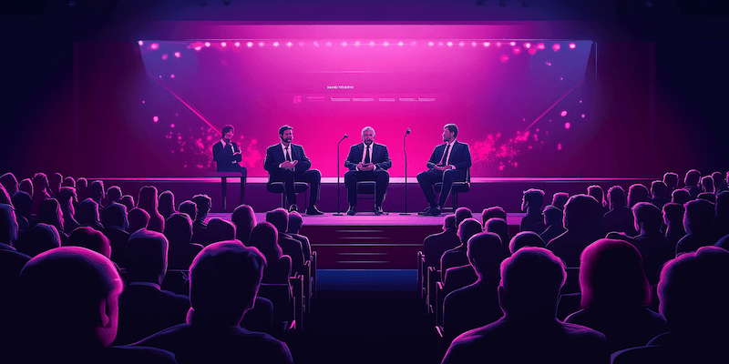 Real estate industry experts sharing market trends and insights