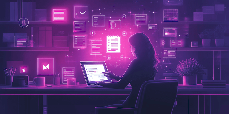 Virtual assistant managing real estate tasks with technology solutions