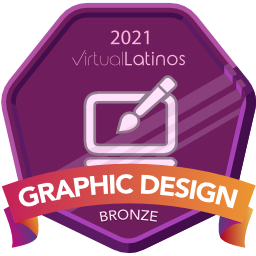 Badge Graphic Design Bronce