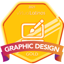 Badge Graphic Design Gold