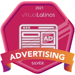 Badge Advertising Silver