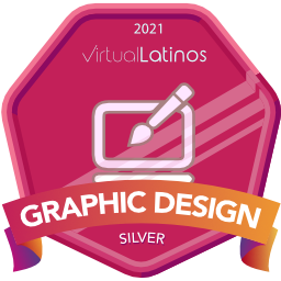 Badge Graphic Design Silver